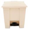 Rubbermaid RCP6143BEI STEP-ON CONTNR 8 GAL BEIGE